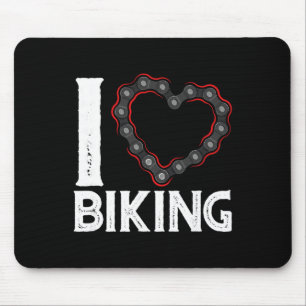 Mountain Bike Cykling Cykel Jag älskar cykling Musmatta