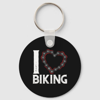 Mountain Bike Cykling Cykel Jag älskar cykling Nyckelring