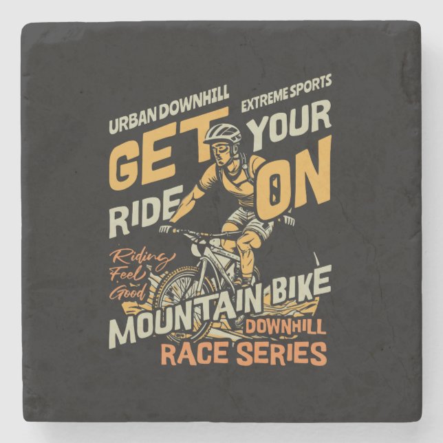 Mountain Bike - Downhil Stenunderlägg (Framsidan)