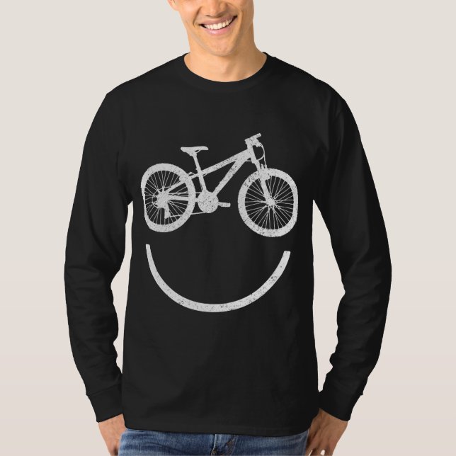 Mountain Bike Downhill Biking MTB Funny Biker Gift T Shirt (Framsida)