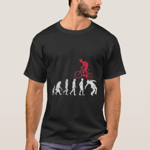 Mountain Bike Evolution Krasch Rolig Mtb Cykel Ri T Shirt
