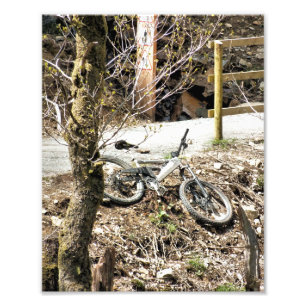 MOUNTAIN BIKE FOTOTRYCK