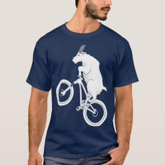 Mountain Bike Goat  T Shirt