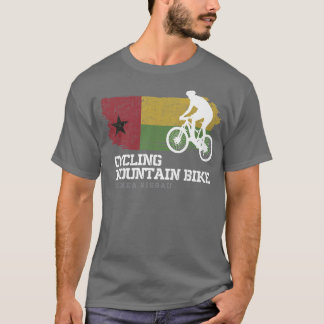 Mountain Bike Guinea Bissau Downhill Biker Biking T Shirt