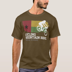 Mountain Bike Guinea Bissau MTB Biker Biking Women T Shirt
