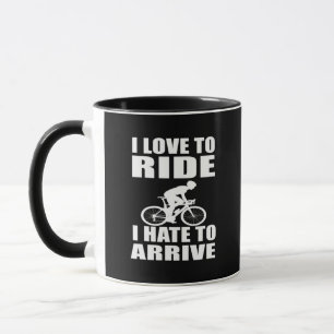 Mountain Bike Humor - Cykelcitat - Rolig cykling Mugg
