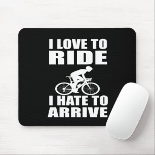Mountain Bike Humor - Cykelcitat - Rolig cykling Musmatta