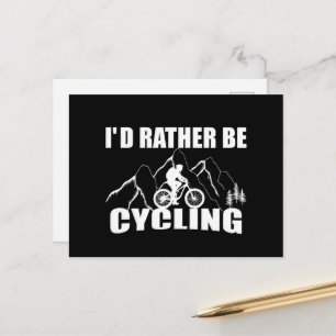 Mountain Bike Humor - Roligt Cykling Vykort
