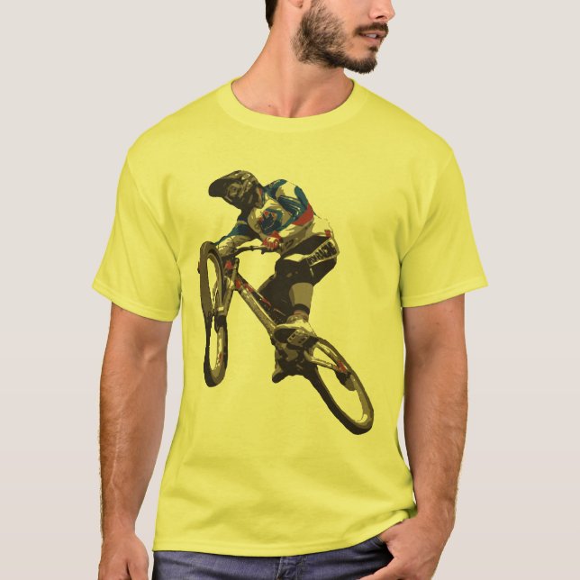 Mountain Bike Jersey Tee Shirt (Framsida)