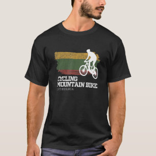 Mountain Bike Litauen Mtb Biker Biking T Shirt