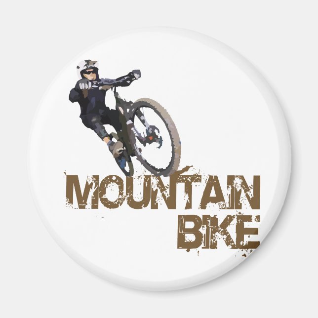 Mountain Bike Magnet (Framsidan)