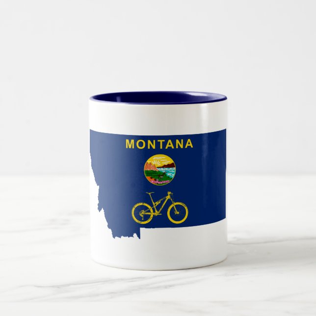 Mountain Bike Montana Två-Tonad Mugg (Center)