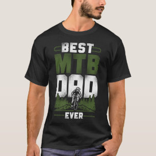 Mountain Bike Mtb Best Mtb Pappa Alltid Pappa Far T Shirt