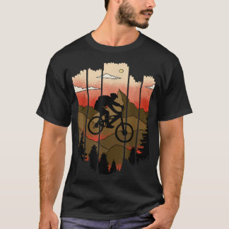 Mountain Bike MTB Downhill Vintage Mountaincykel B T Shirt