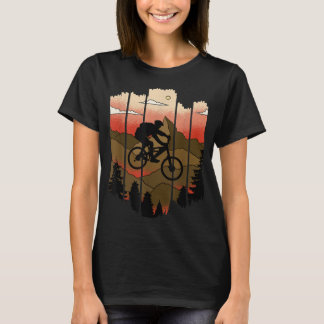 Mountain Bike MTB Downhill Vintage Mountaincykel B T Shirt
