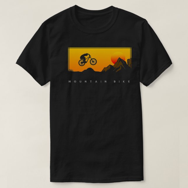 Mountain Bike MTB T Shirt (Design framsida)
