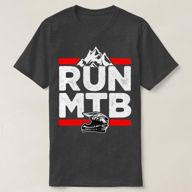 Mountain Bike MTB T Shirt (Design framsida)