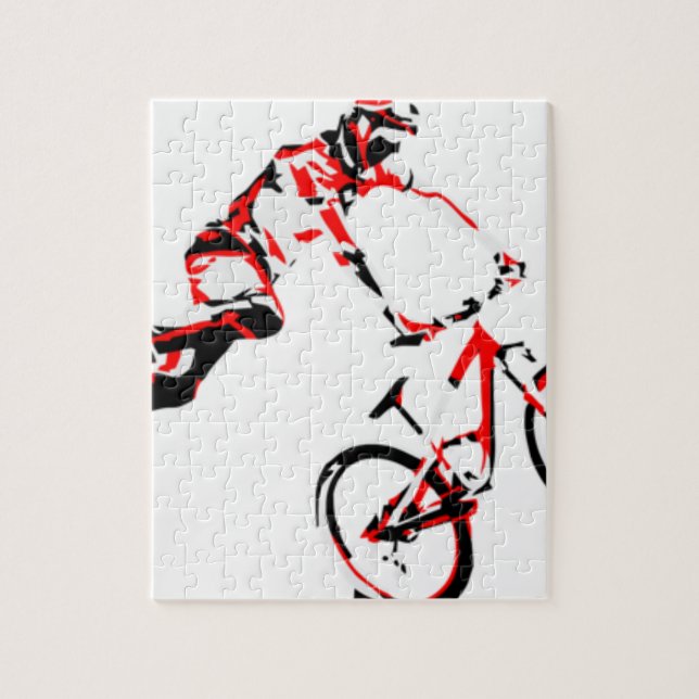 Mountain Bike Pussel (Vertikal)