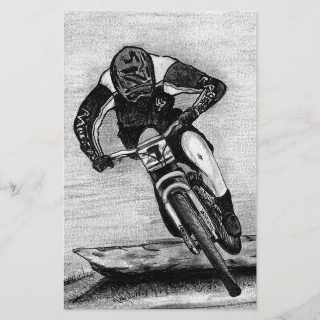Mountain Bike Ride Brevpapper (Framsida)