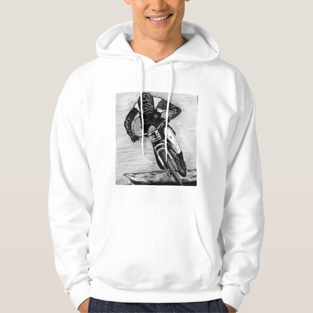 Mountain Bike Ride MTB Llandegla kopp Hoodie (Framsida)