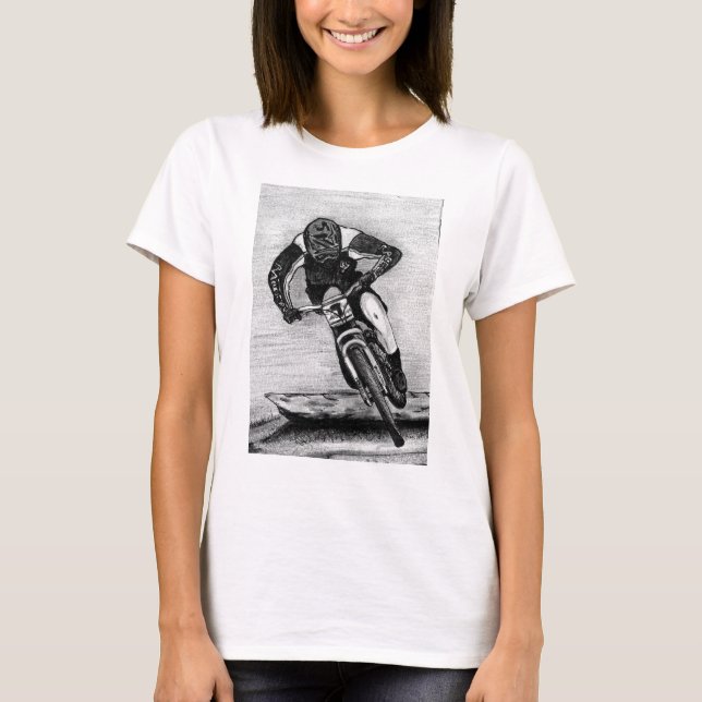 Mountain Bike Ride MTB Llandegla kopp T Shirt (Framsida)