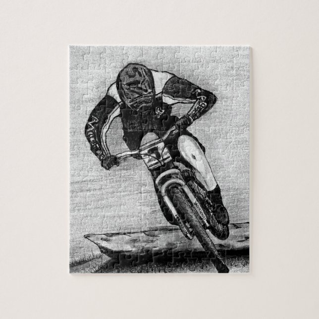 Mountain Bike Ride Pussel (Vertikal)