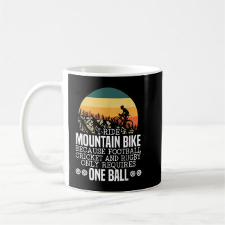 Mountain Bike Rider Cyclist Bicycle Älskare Biker Kaffemugg