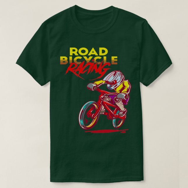Mountain Bike Riding (2) T Shirt (Design framsida)