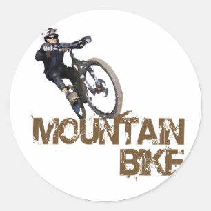 Mountain Bike Runt Klistermärke