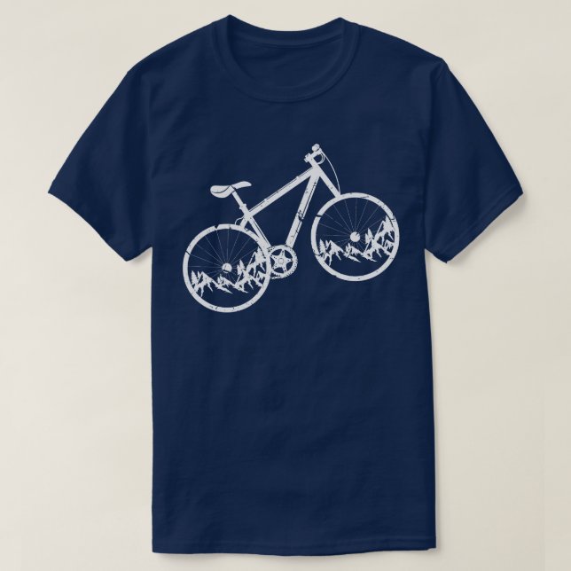 Mountain BikeCycling T Shirt (Design framsida)