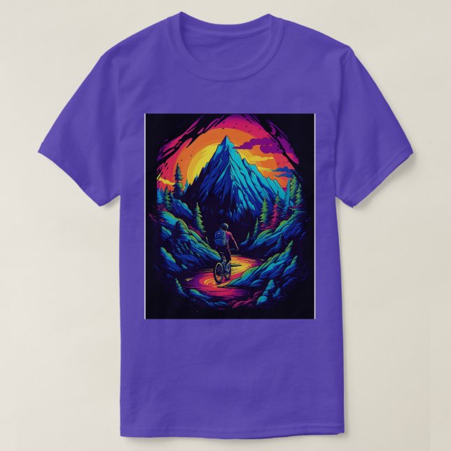Mountain Biker 3 T Shirt (Design framsida)