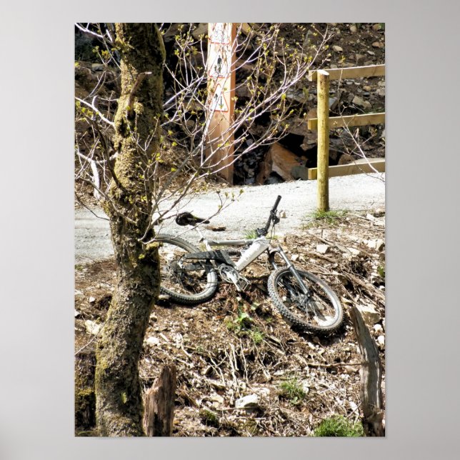 MOUNTAIN BIKES POSTER (Framsidan)