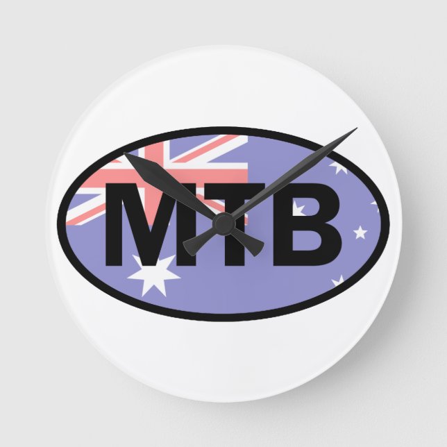 Mountain Biking Australia, Flagga Rund Klocka (Framsida)