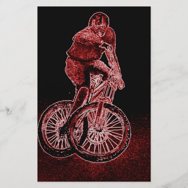 Mountain Biking Brevpapper (Framsida)
