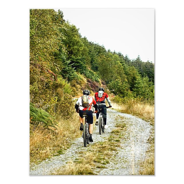 MOUNTAIN BIKING FOTOTRYCK (Framsidan)