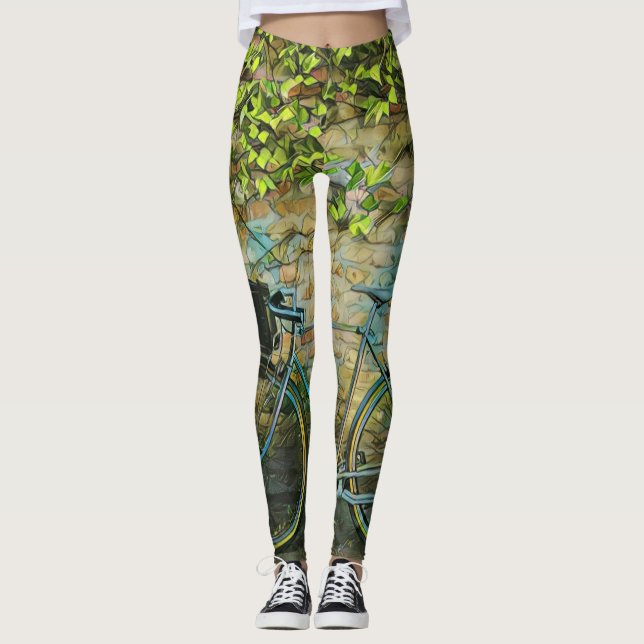 Mountain biking gift leggings (Framsida)