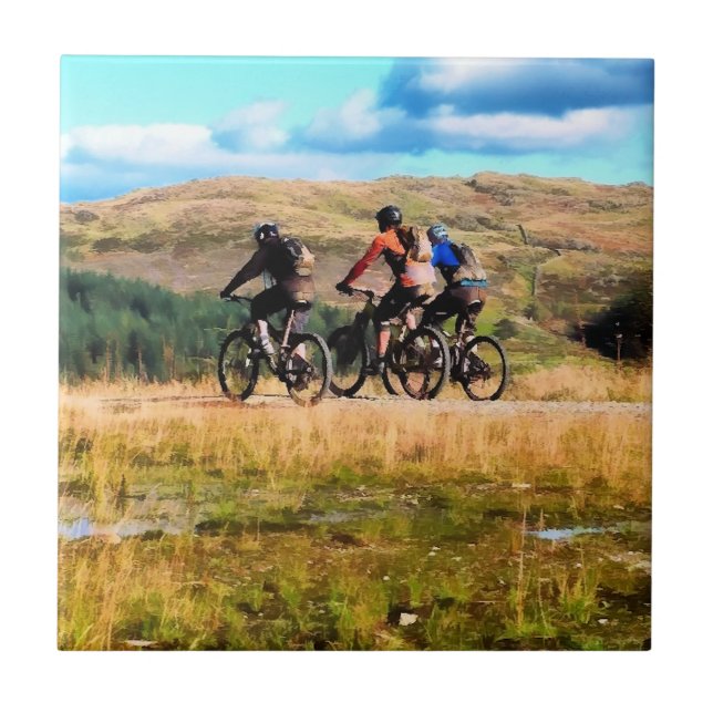 MOUNTAIN BIKING KAKELPLATTA (Framsidan)