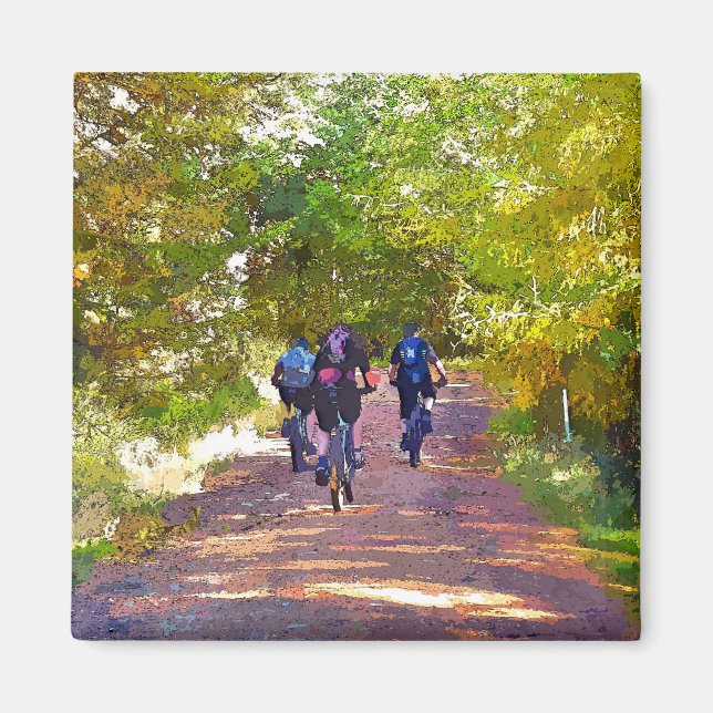 MOUNTAIN BIKING MAGNET (Framsidan)