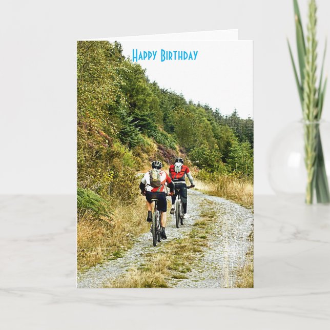 MOUNTAIN BIKING MEDDELANDE (Framsida)