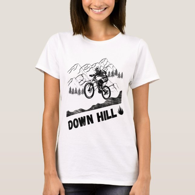 Mountain Biking T Shirt (Framsida)