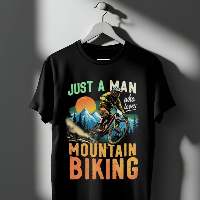 Mountain Biking T Shirt (Skapare uppladdad)