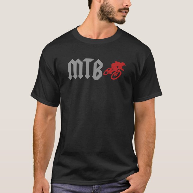 Mountain Biking T Shirt (Framsida)