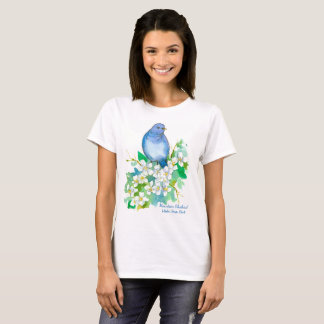 Mountain Bluebird Idaho State Bird Tee