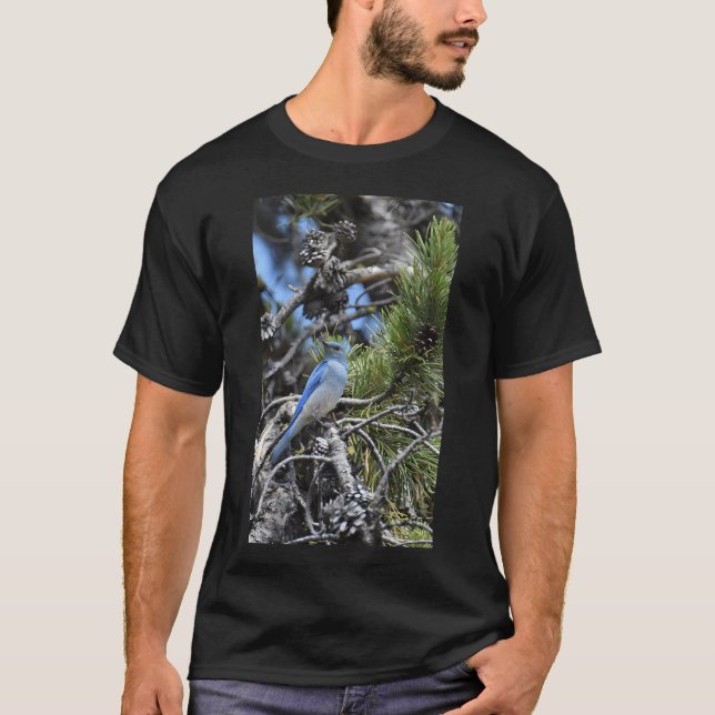 Mountain Bluebird T Shirt (Framsida)