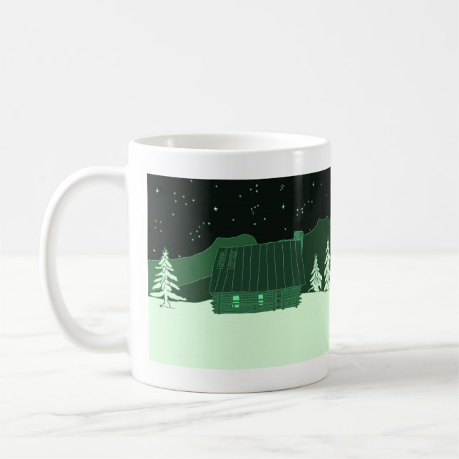 Mountain Cabin mugg (Vänster)