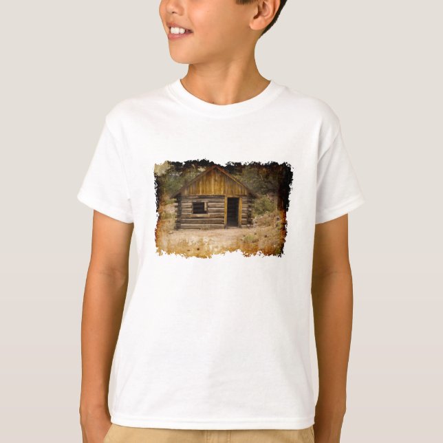 Mountain Cabin T Shirt (Framsida)