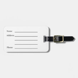 Mountain Calling Luggage Tag Bagagebricka