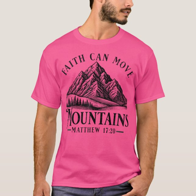 Mountain Camping Hiking Tee Sunrise Gräs Träd (Framsida)