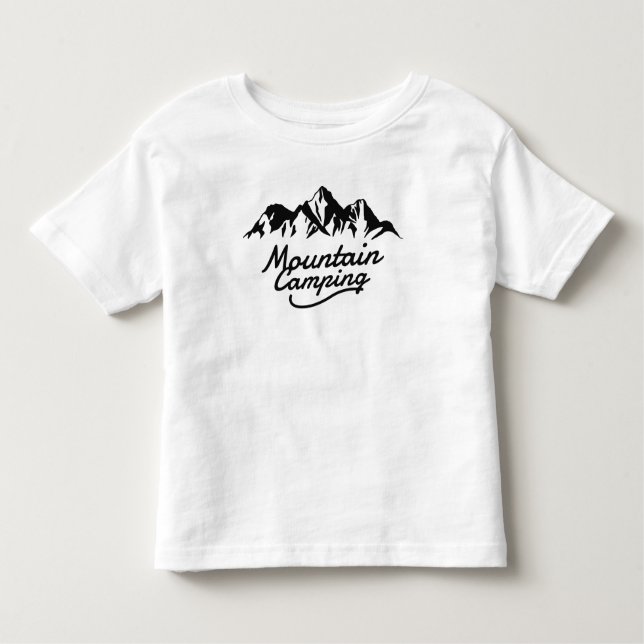 Mountain Camping T Shirt (Framsida)