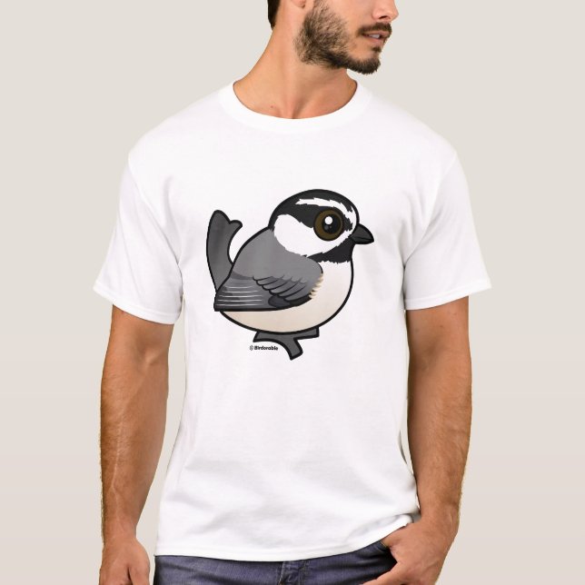 Mountain Chickadee T-shirt (Framsida)
